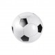Wasserball Fußball, klein, weiß/schwarz, 7P PVC